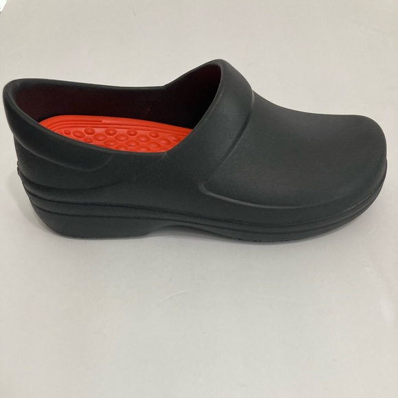 Women's Neria pro II Lite Ride Work Clog By Crocs Black Size W 9 - Picture 4 of 6